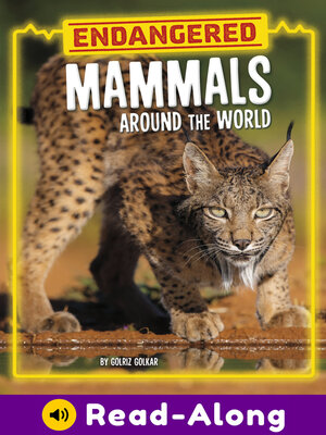 cover image of Endangered Mammals Around the World
